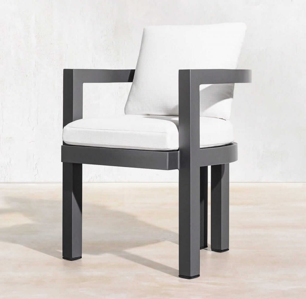 RG DESIGN - Mobilier pentru terase din aluminiu -portofino scaun dining