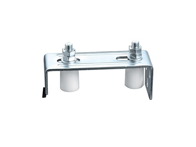 Ghidaj metalic cu 2 role de teflon reglabile, d=30mm - imagine 2